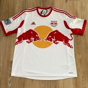 ADIDAS NY RED BULLS HOME JERSEY 2014/15 - WHITE